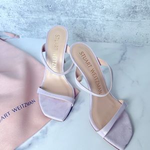 Stuart Weitzman Aleena 100 Suede Sandal